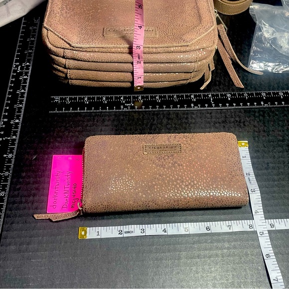 BNWT LIEBESKIND 4 Compartment Crossbody  and Matching Wallet RARE SET - Picture 5 of 16